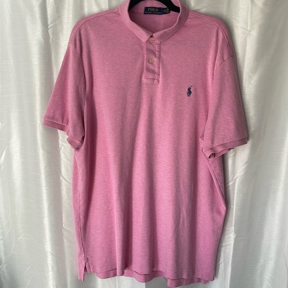 Polo Ralph Lauren Men’s Pink Polo Shirt XL - Picture 1 of 3